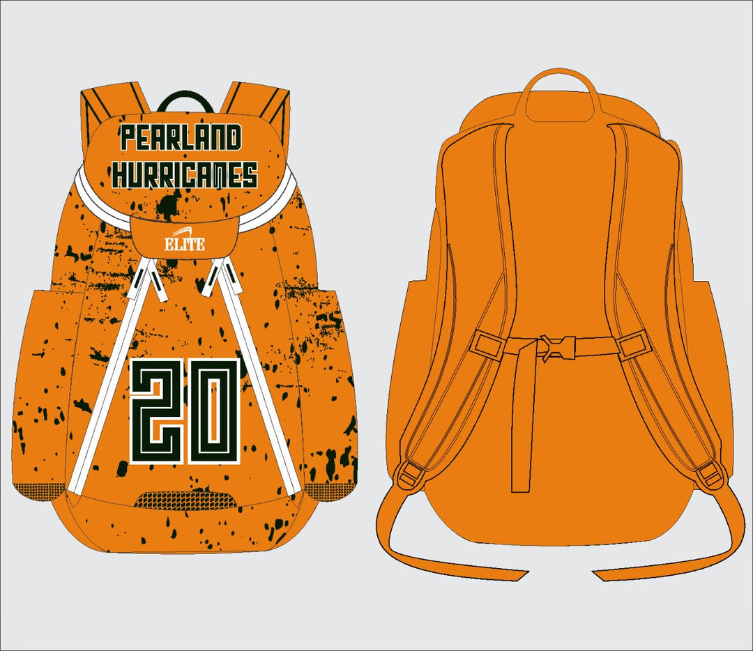 Pearland Hurricane - Backpack - Orange