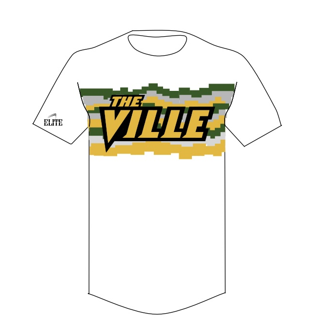 Rayville “The Ville” Fan Shirt White - Elite By ECW
